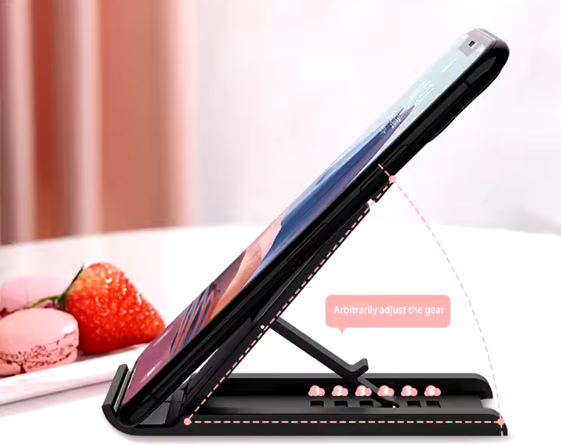 Tablet & Mobile Holder | Adjustable Stand for Phones