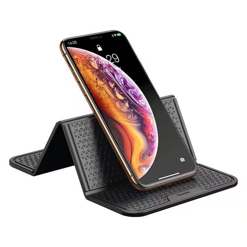 Multifunctional Foldable Silicone Car Phone Holder | Anti-Slip Mat | Universal Fit | Hands-Free Driving